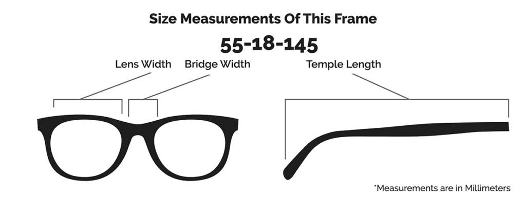 Christian Eyewear Frame Size