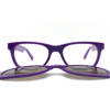 Philippians 4:13 Purple With Silver Crosses